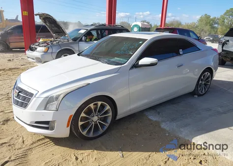 2015 Cadillac Ats Luxury из США, поврежденный, VIN 1G6AB1RX1F0111446